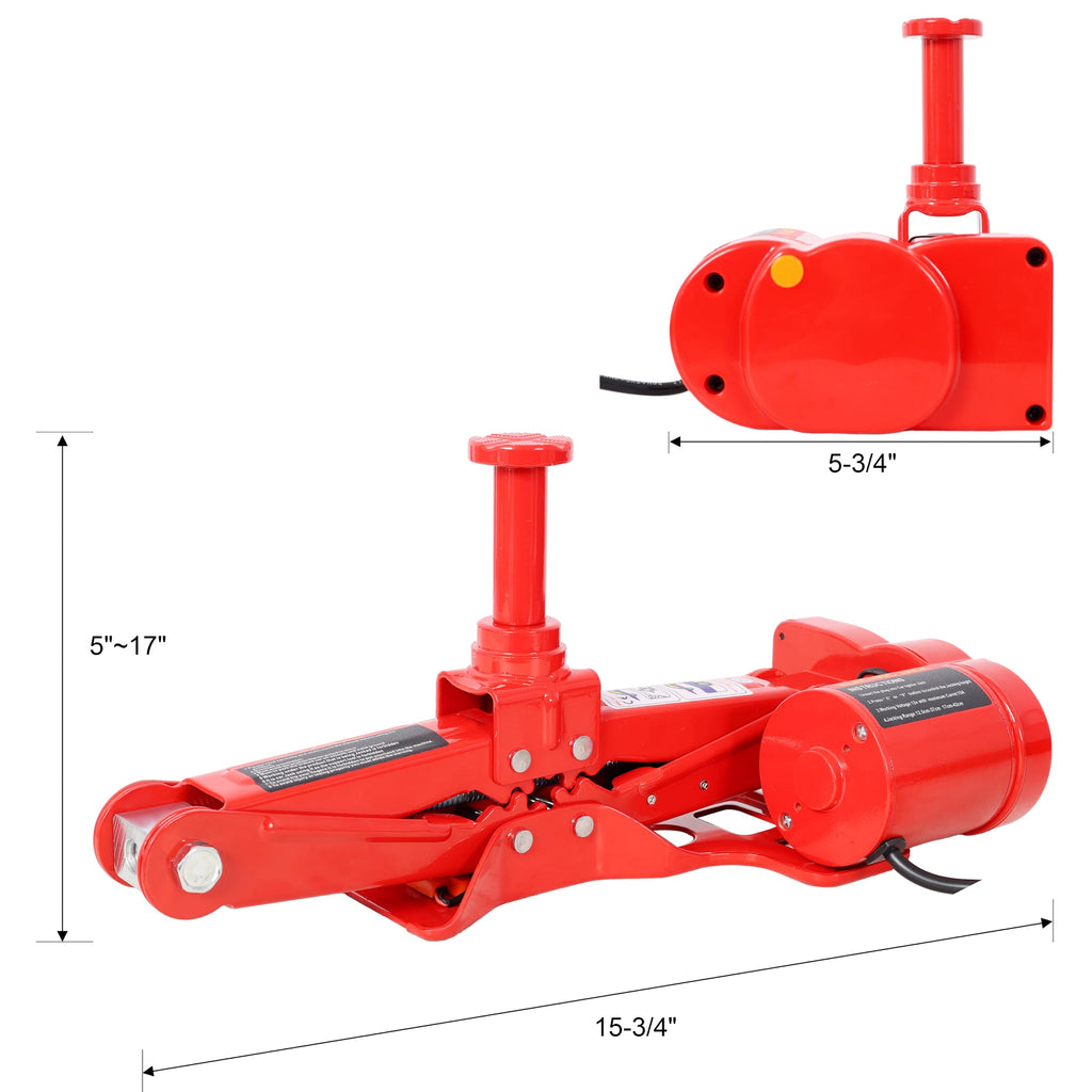 3 Ton 12V Electric Scissor Jack Y491