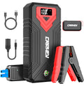 3000A 24000mAh 12V Jump Starter with LED Light and USB QC 3.0 S9821
