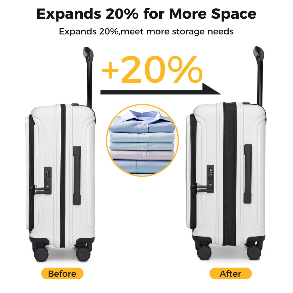 20-Inch Hardside Carry On Luggage V6818