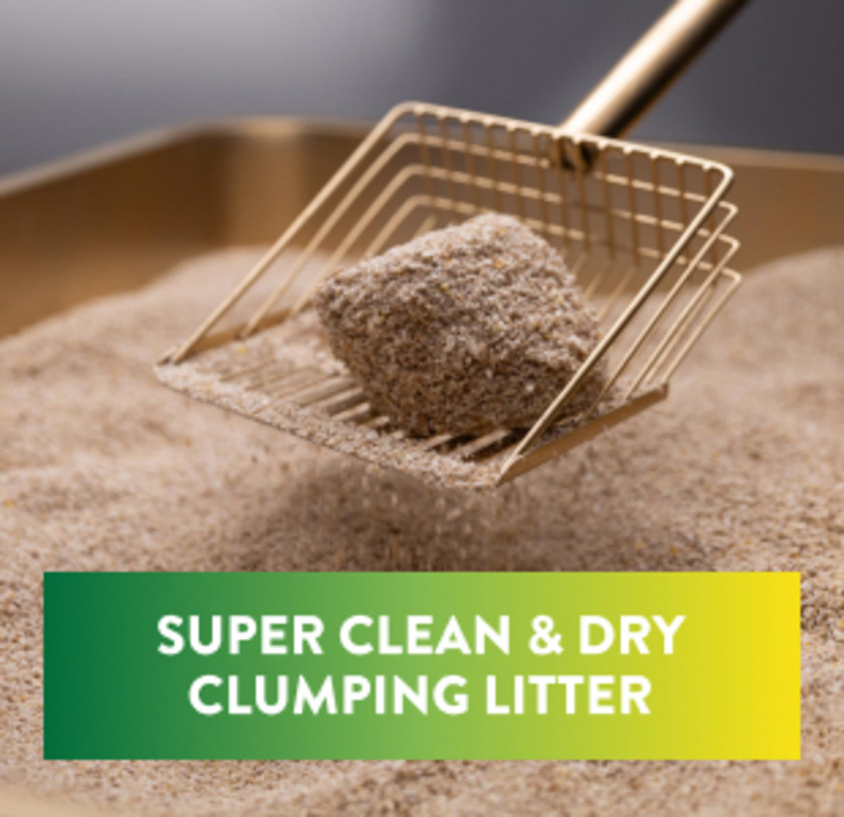 Plant-Based Clumping Cat Litter Unscented 15 Lbs Z77251
