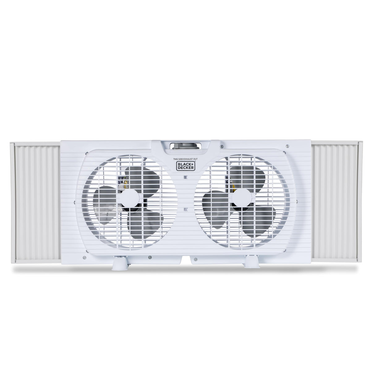 9" Dual Window Fan with 2 Speed Settings B59695