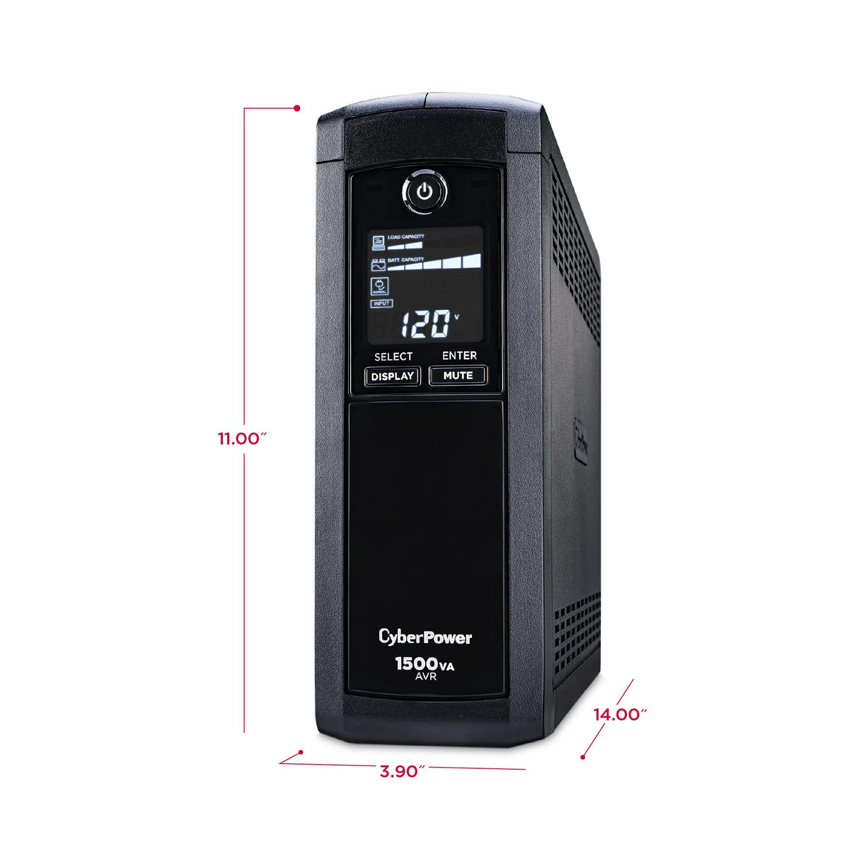 1500VA LCD UPS Battery Backup J1323