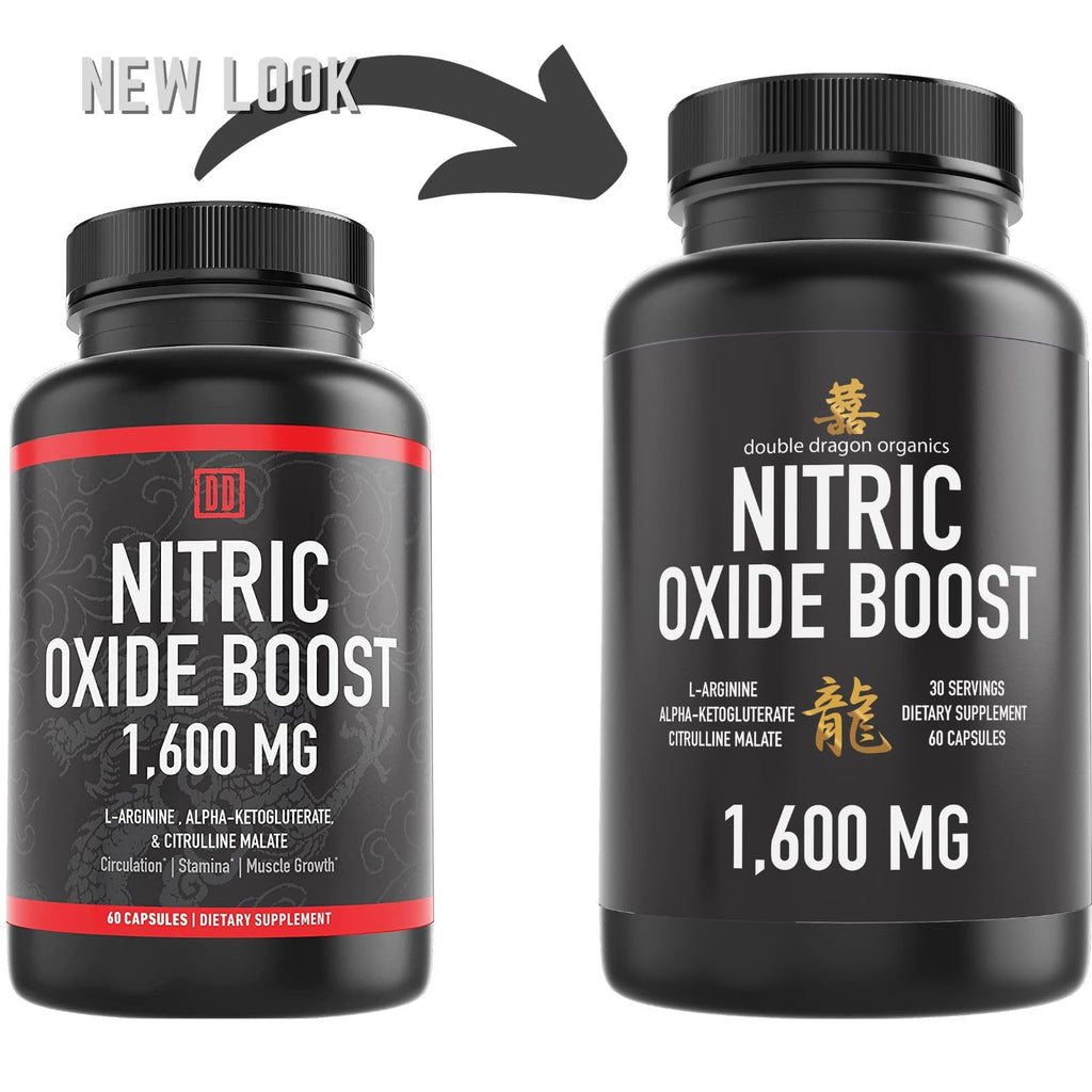 Nitric Oxide Booster Supplement 1600mg 60 Count Y99040