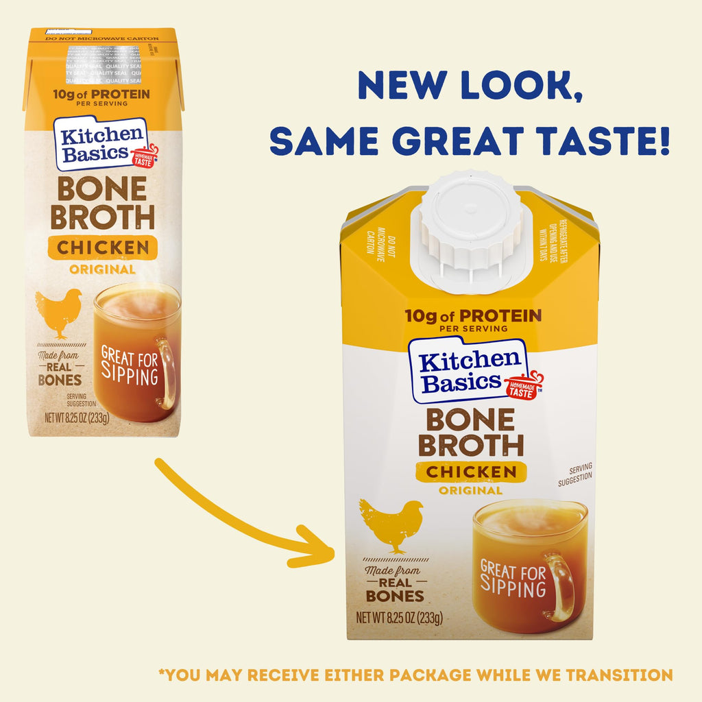 Chicken Bone Broth 8.25 oz Carton Pack of 12 Q595592