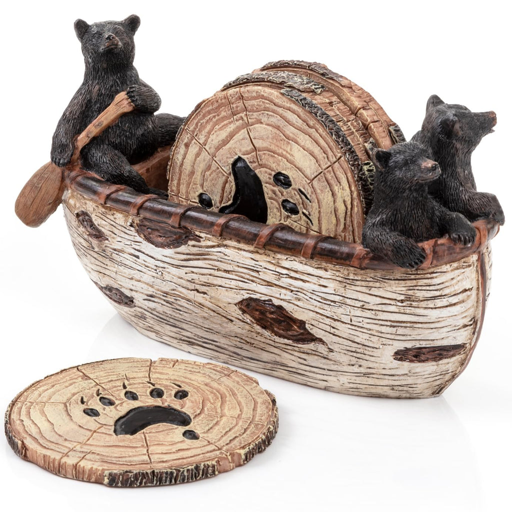 Bear Coasters Set of 6 V2701