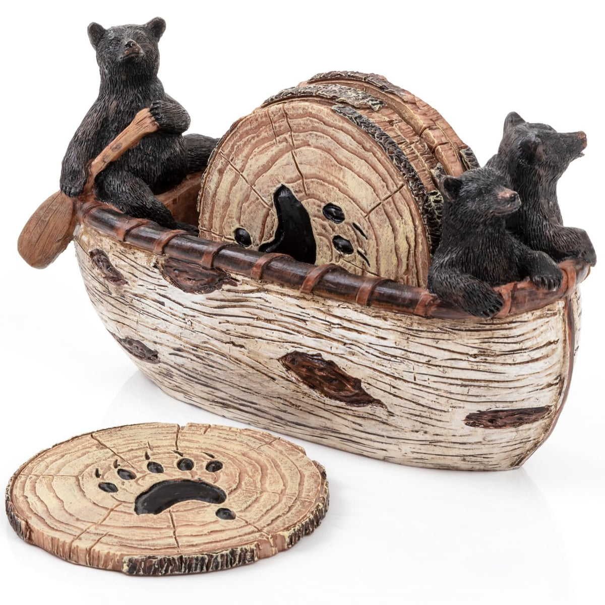 Bear Coasters Set of 6 V2701