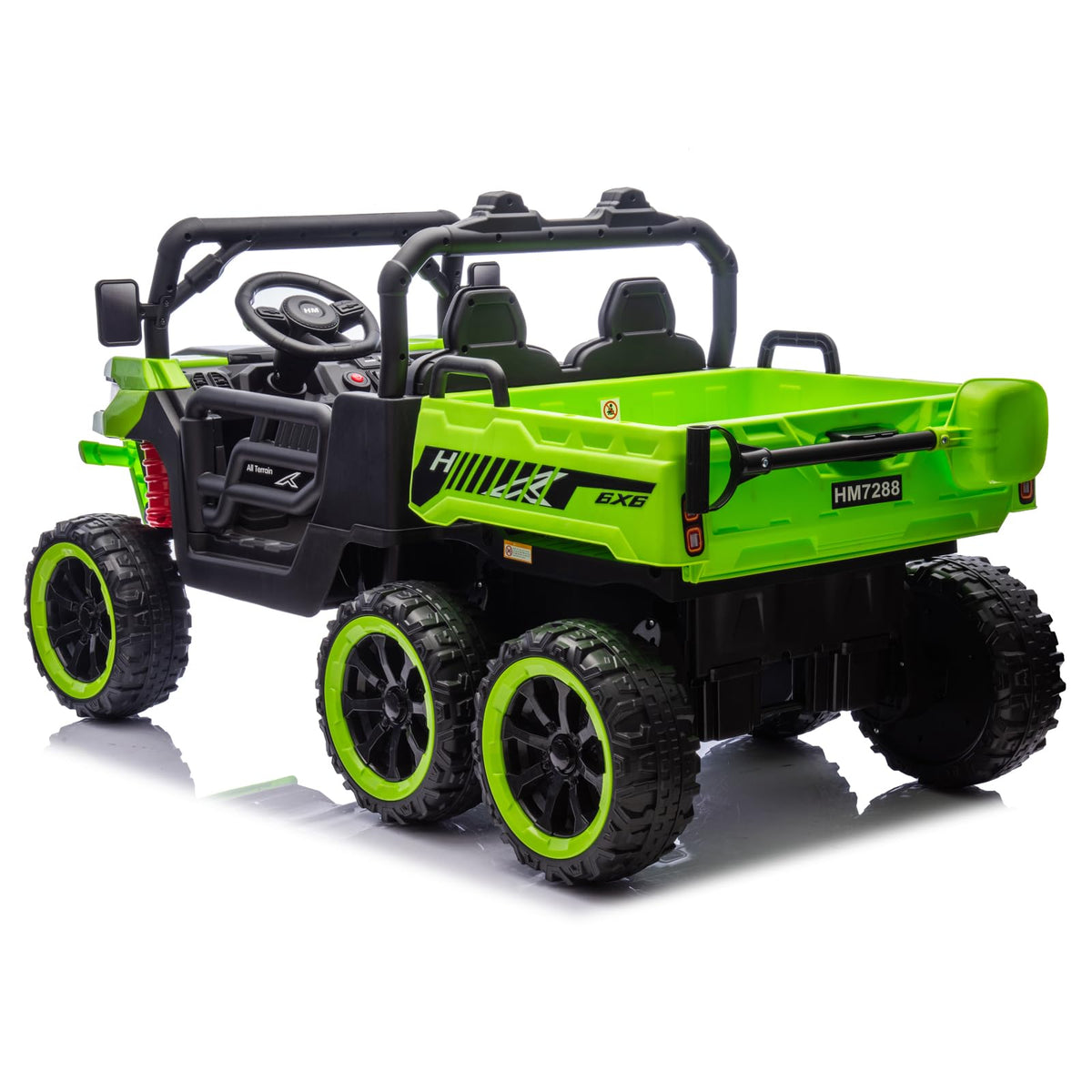 24V 2 Seater Ride On Dump Truck with Dump Bed O624