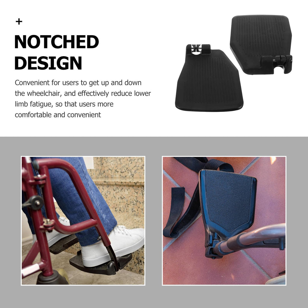 Heavy Duty Plastic Wheelchair Footrests O32708