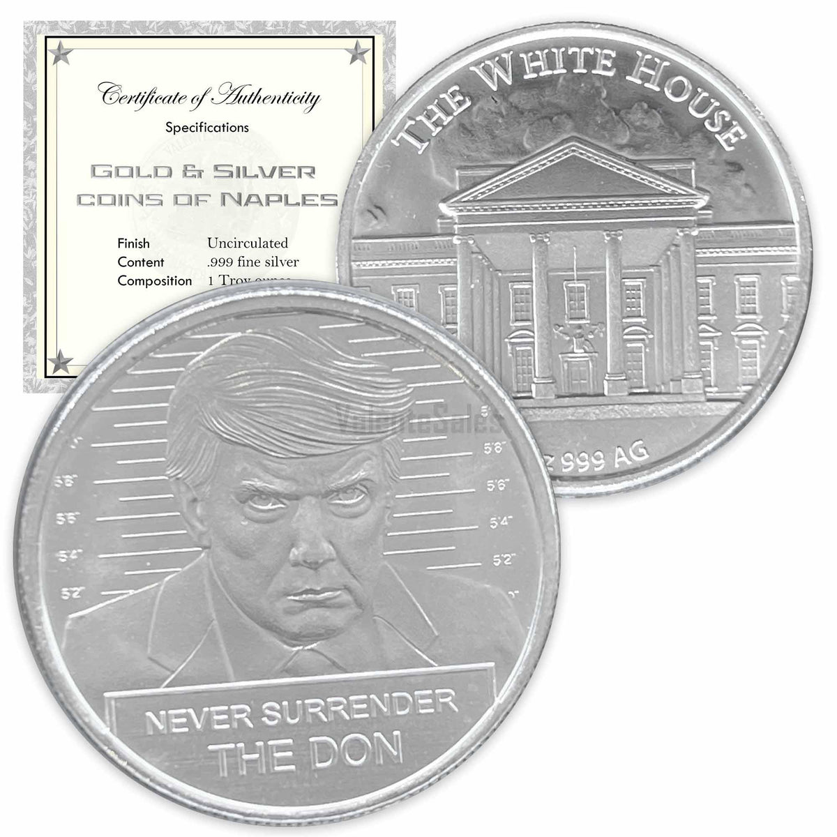 1oz .999 Silver Round A3873