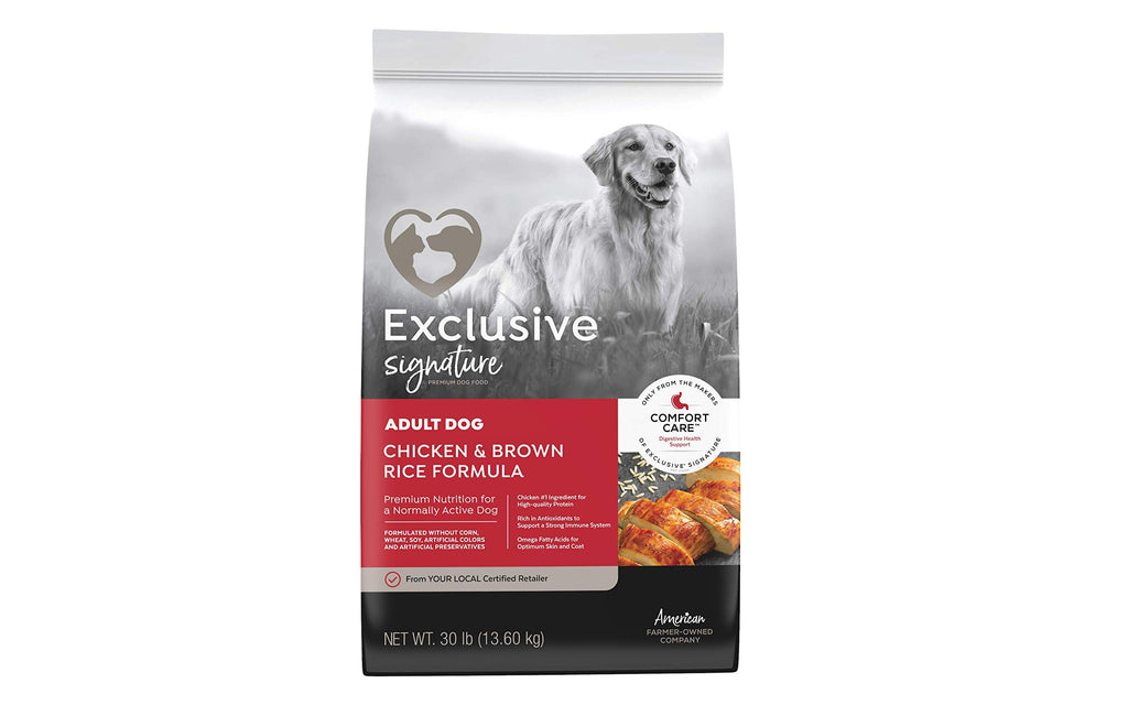 Chicken & Brown Rice Adult Dog Food 30 lb Bag Y936685