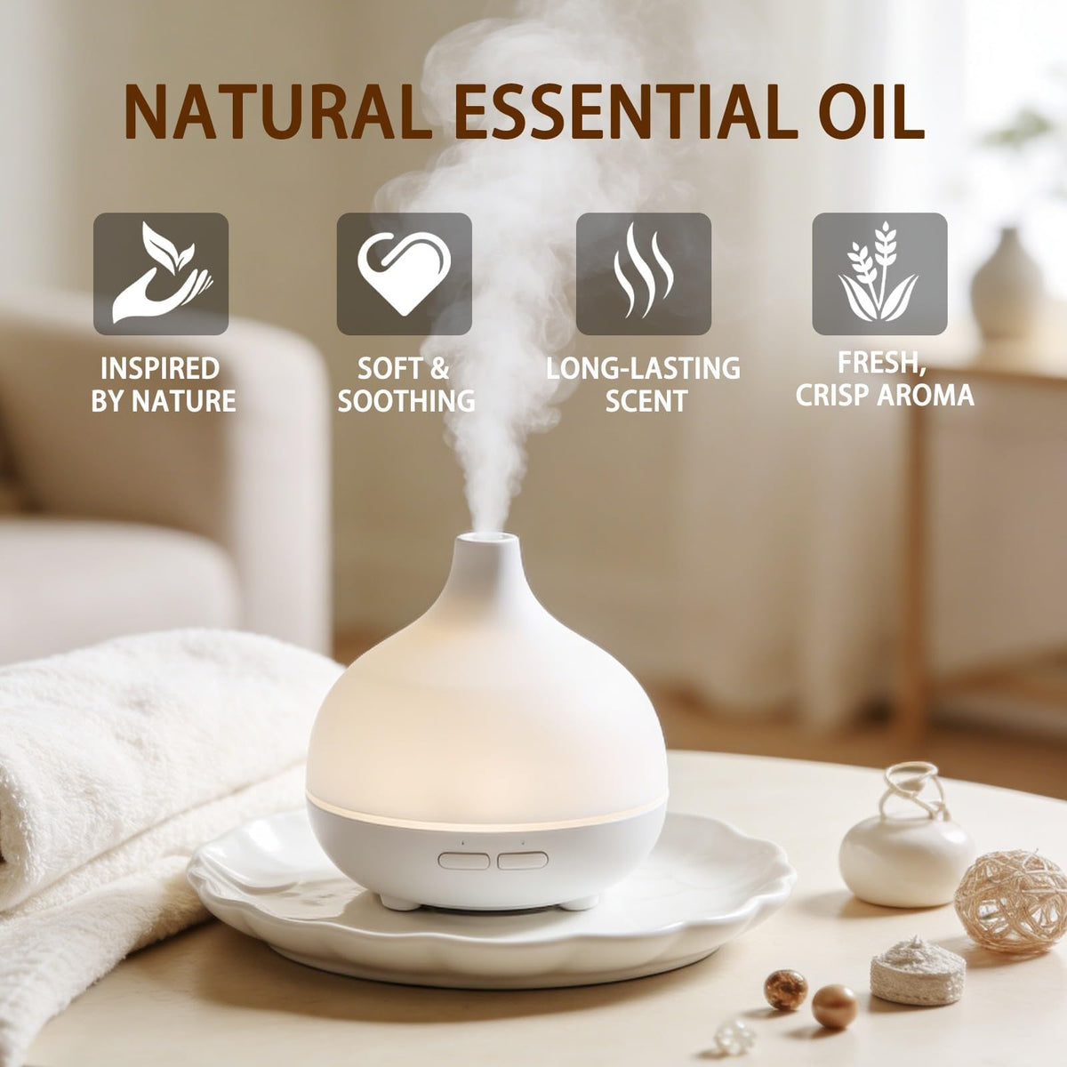 Lavender and Geranium Essential Oil 4 Fl Oz M2071