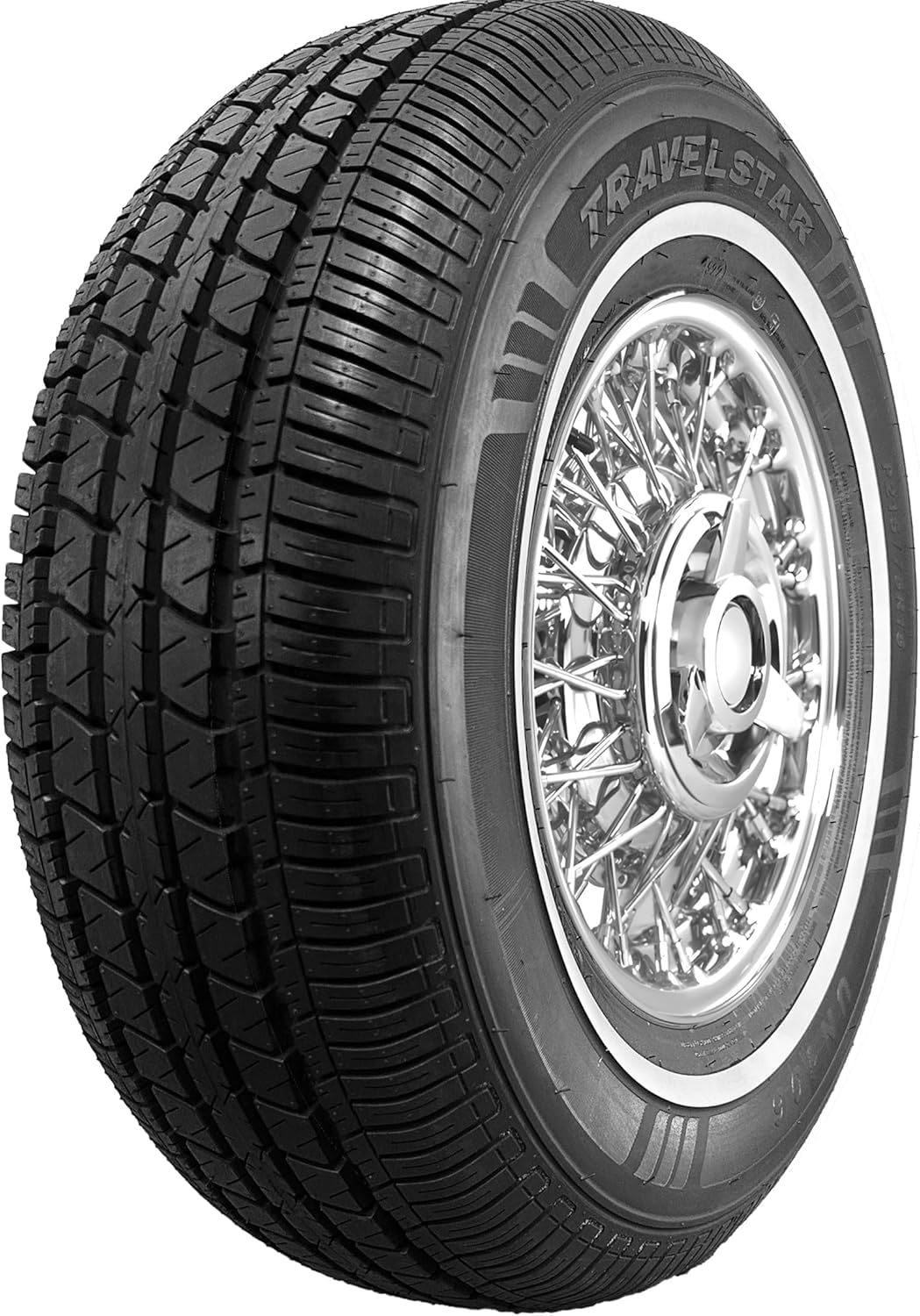205/75R15 18mm White Wall All Season Passenger Car Tire F119666