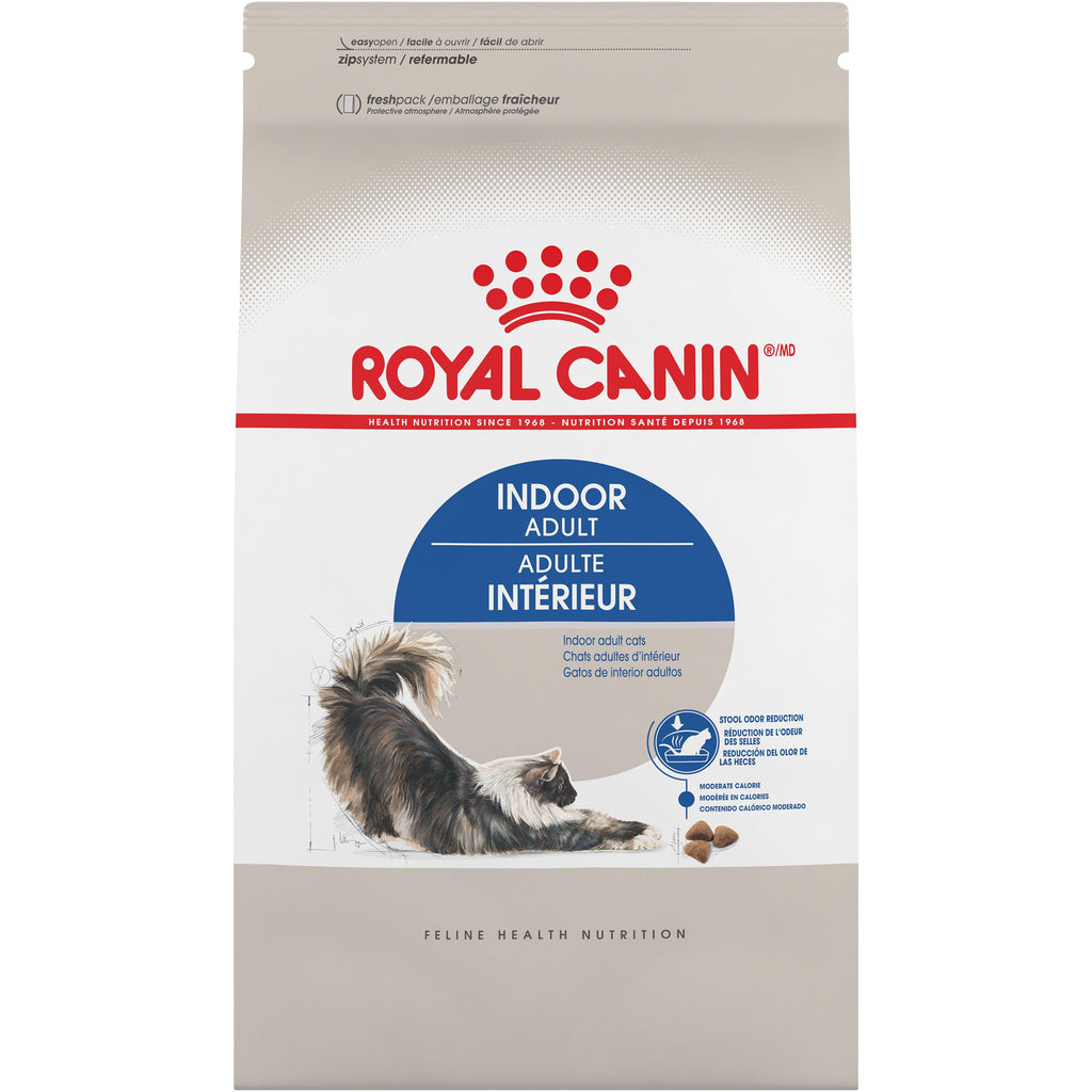 Indoor Adult Dry Cat Food 15 lb Bag O628