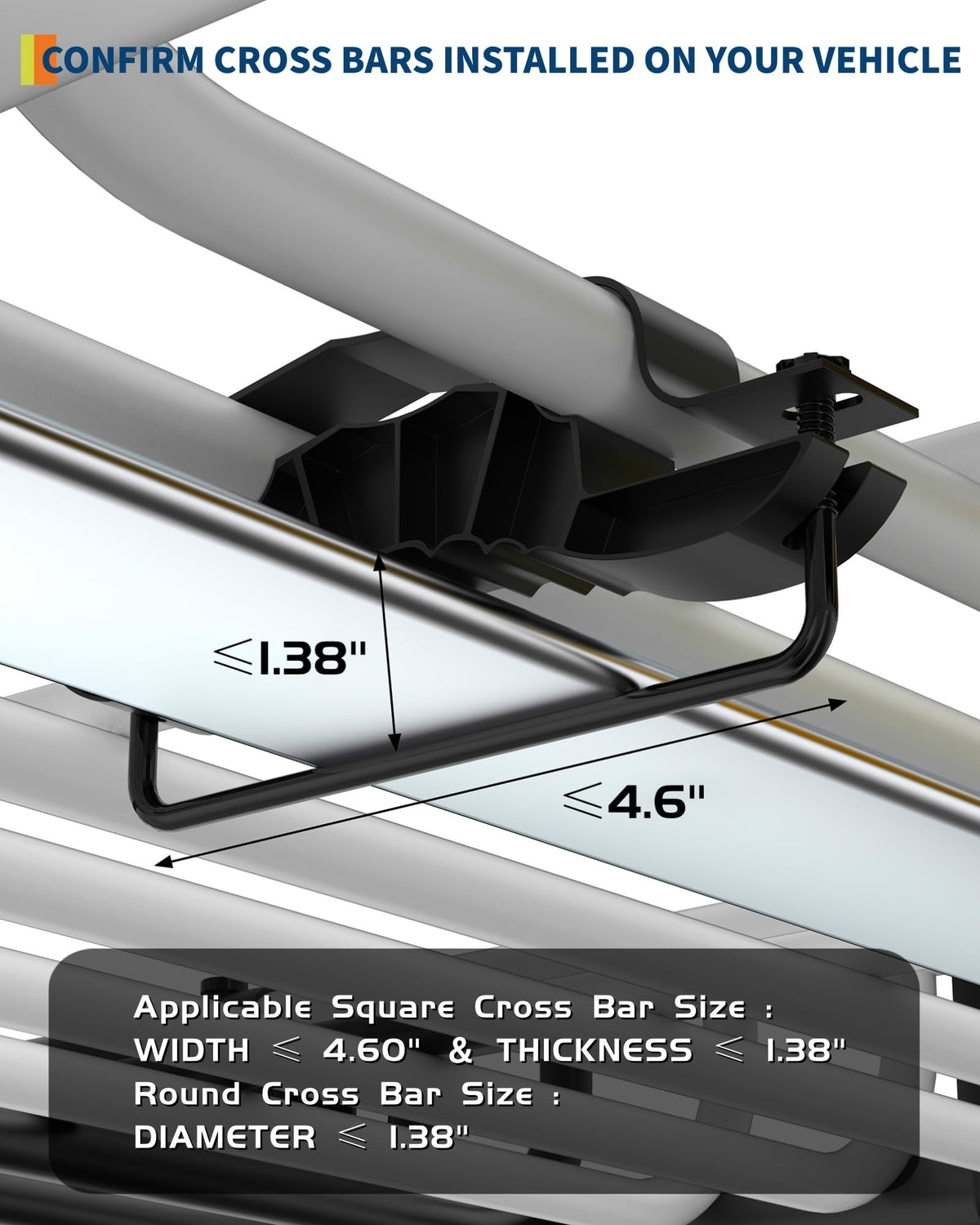 46" x 36" 200 Lbs Capacity Roof Rack Cargo Carrier Basket O1412