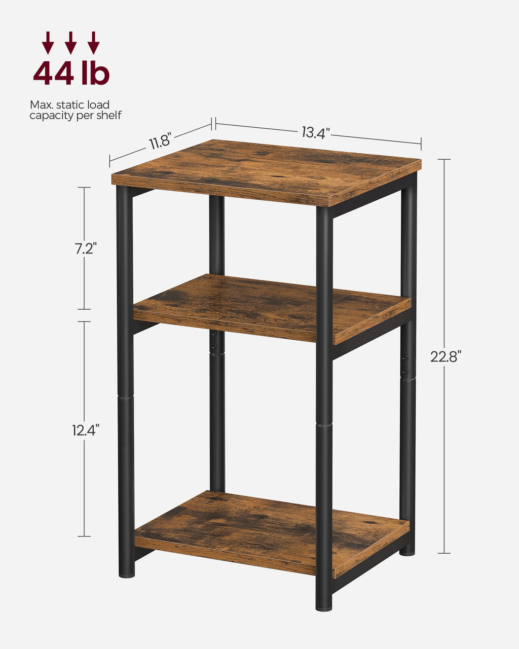 Small Steel Side Table T941601