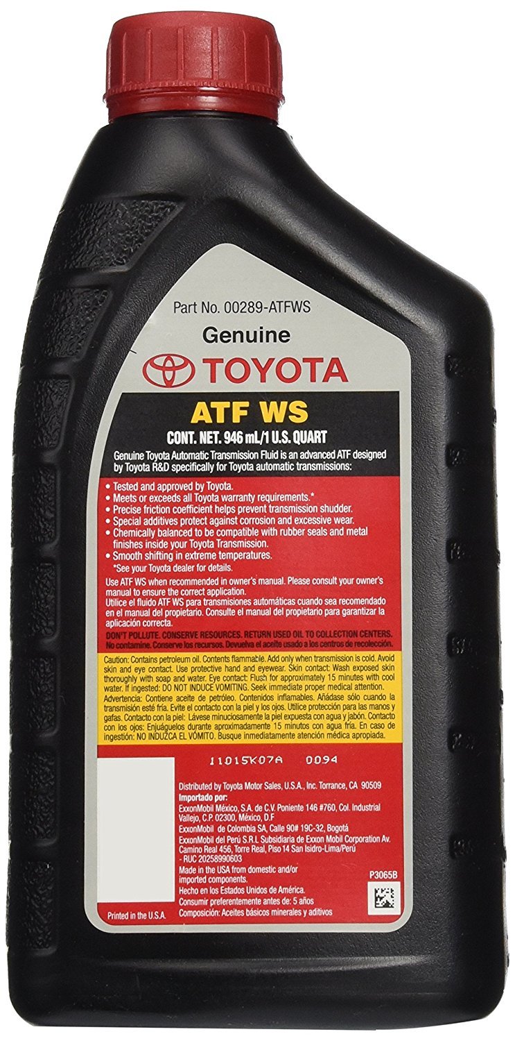 Automatic Transmission Fluid 6 Pack P961
