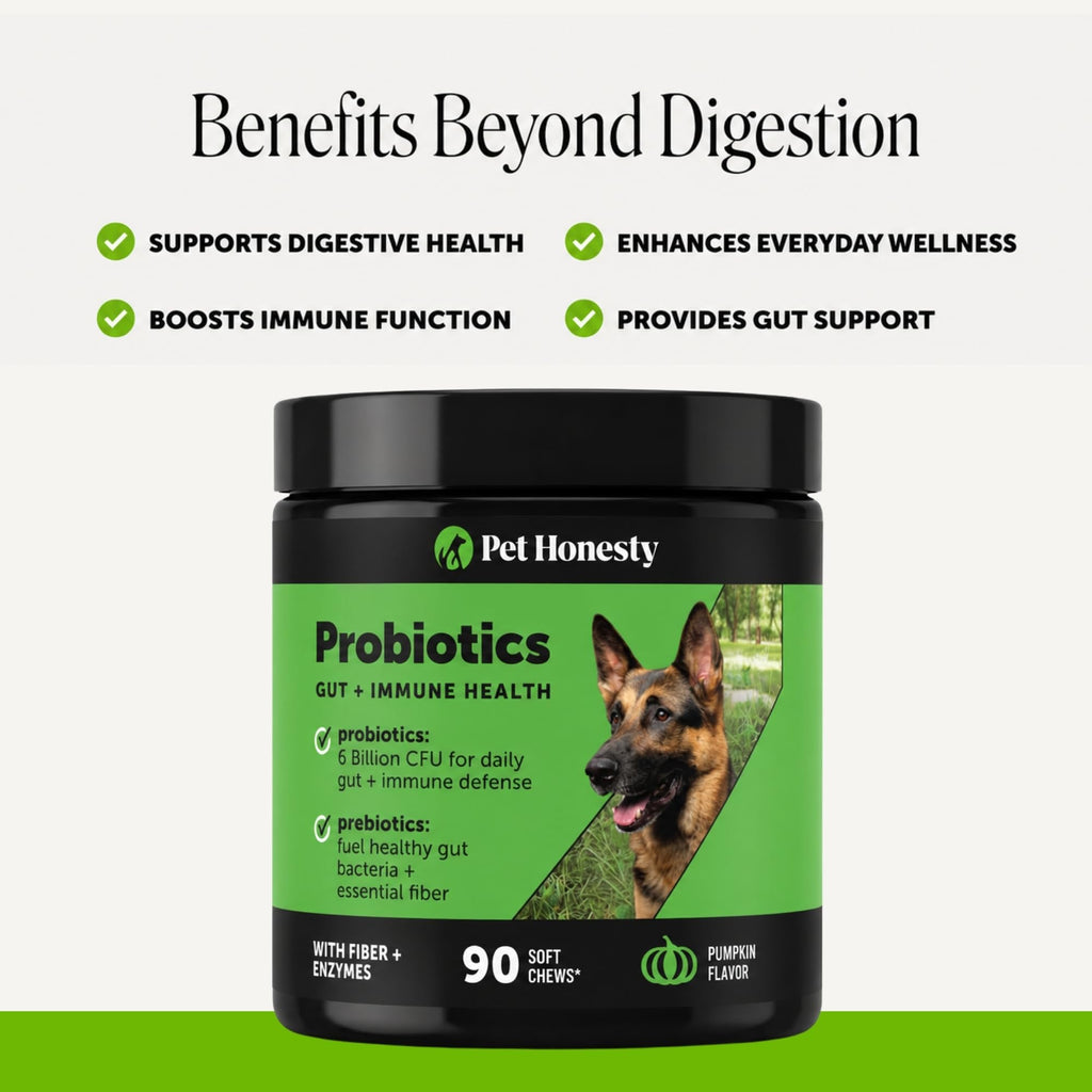 Dog Probiotics Chews 90ct Pumpkin L3722