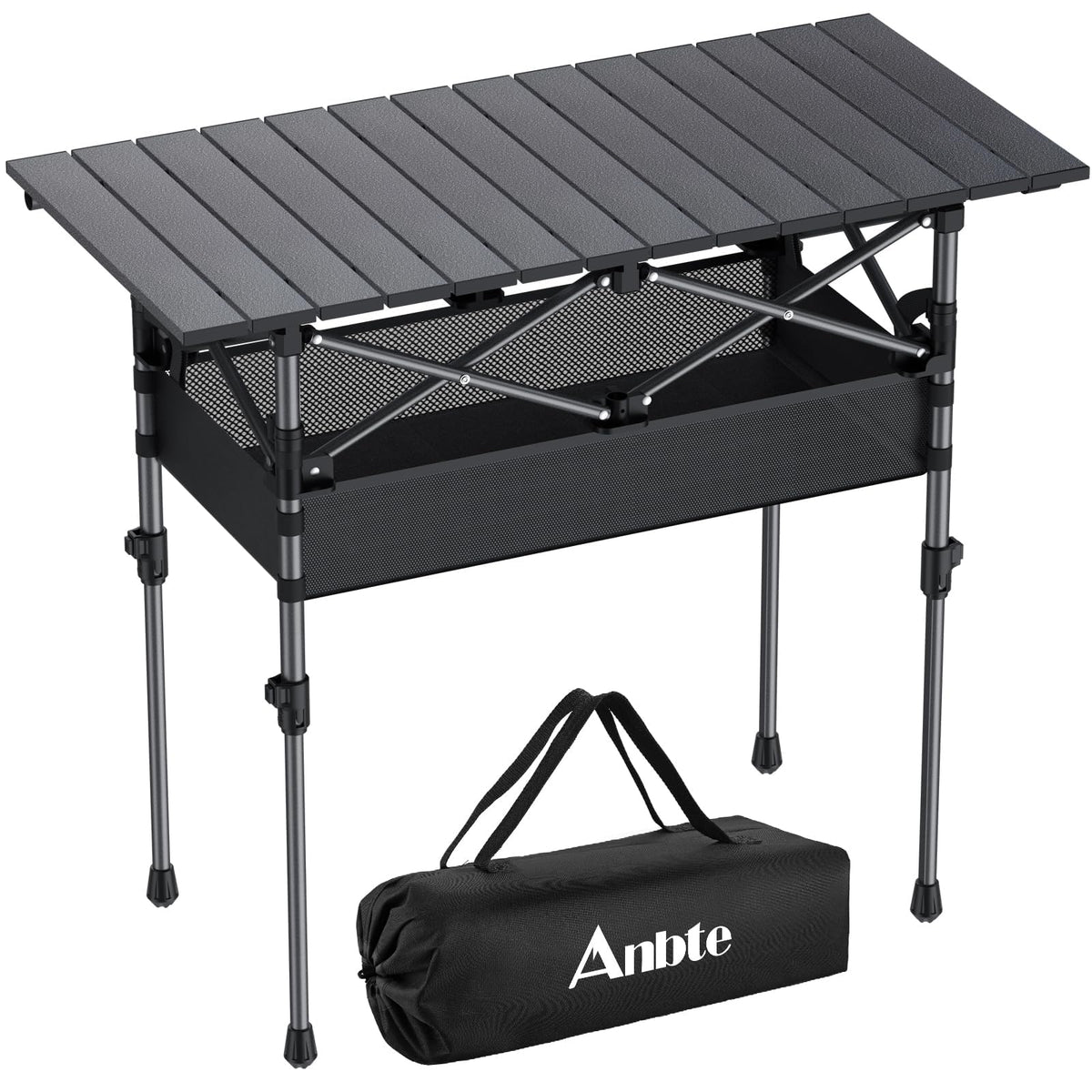 3ft Aluminum Roll Top Folding Camping Table G5206