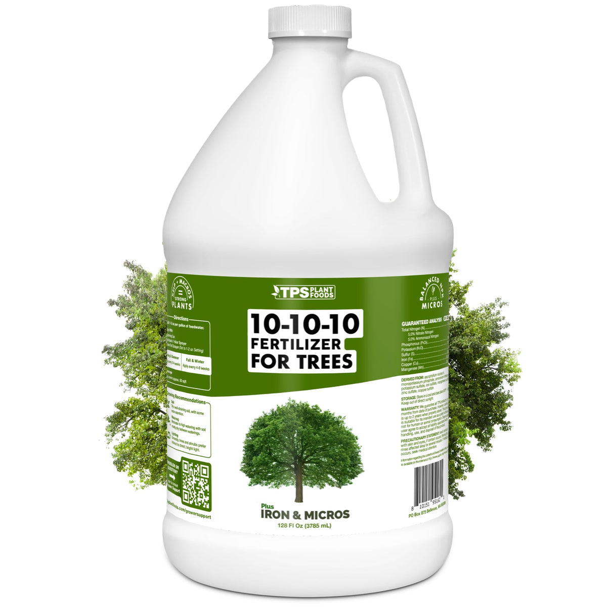 10-10-10 Fertilizer with Iron & Micros, 1 Gal D28245
