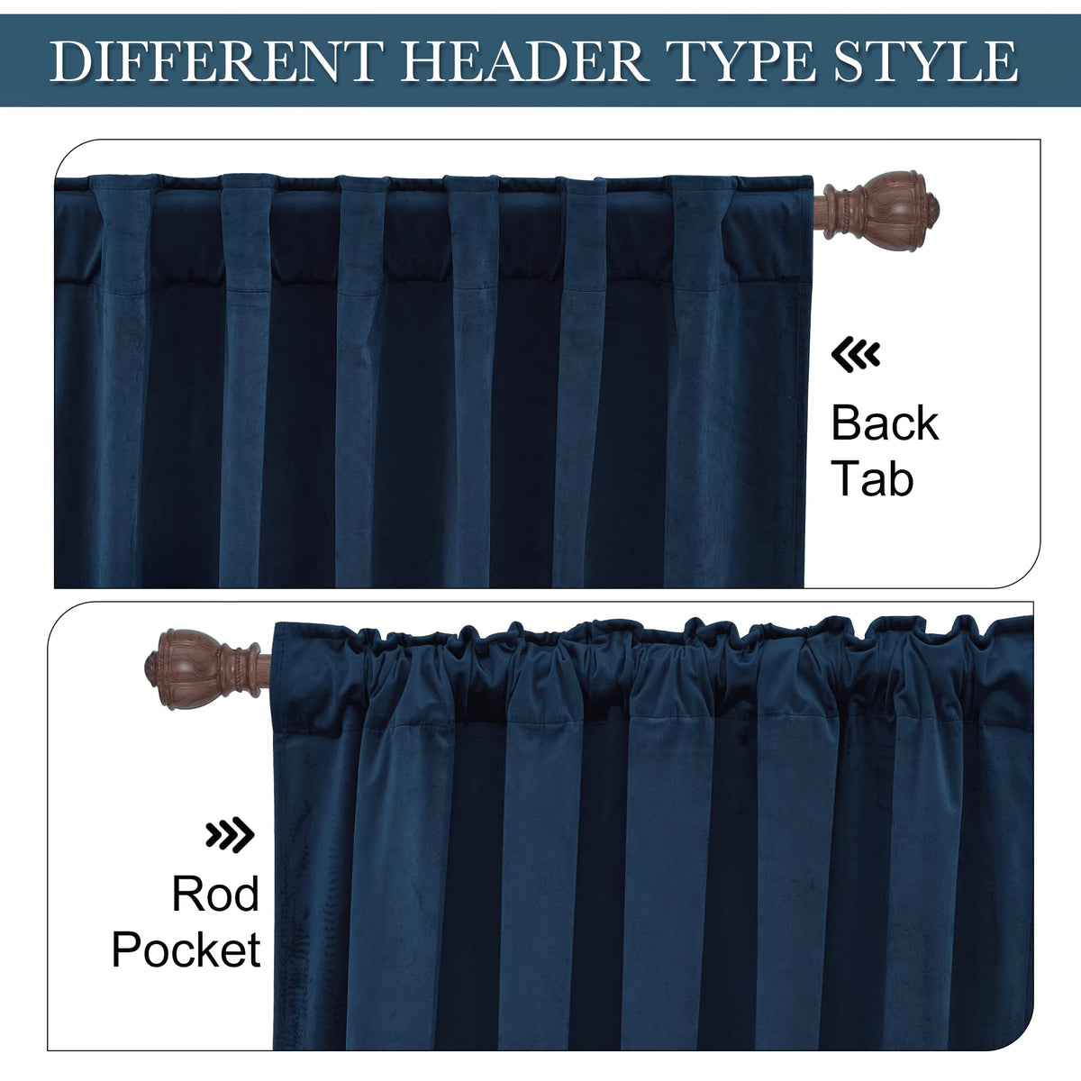 Velvet Curtains 84 inches C6913