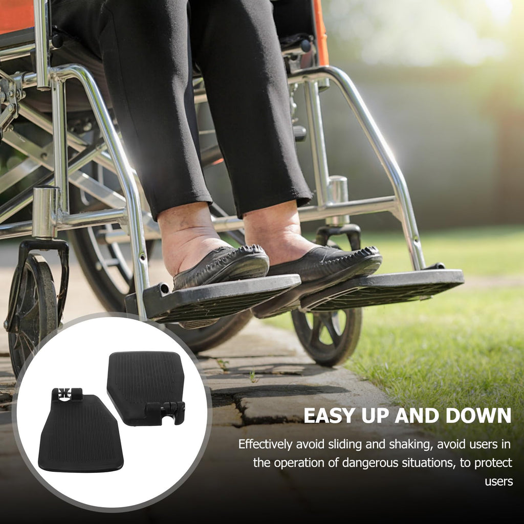 Heavy Duty Plastic Wheelchair Footrests O32708