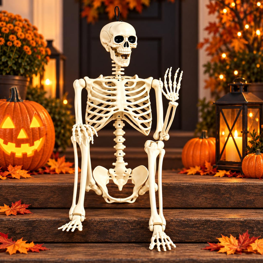 Posable Halloween Skeleton R91123