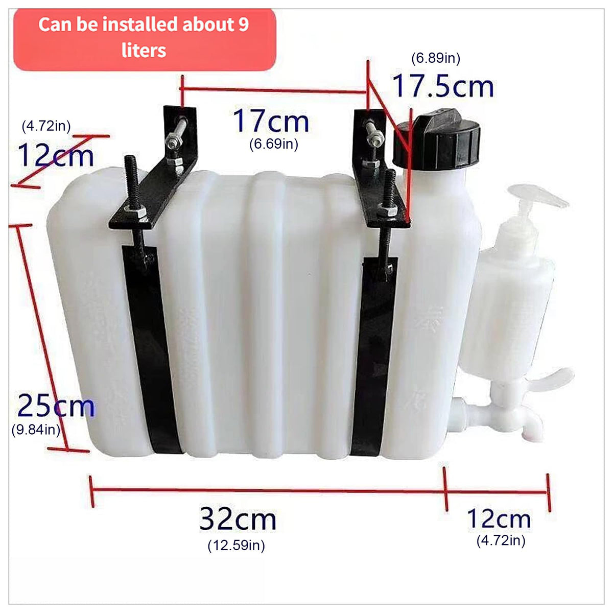 Portable Water Tanks with Faucet E9298