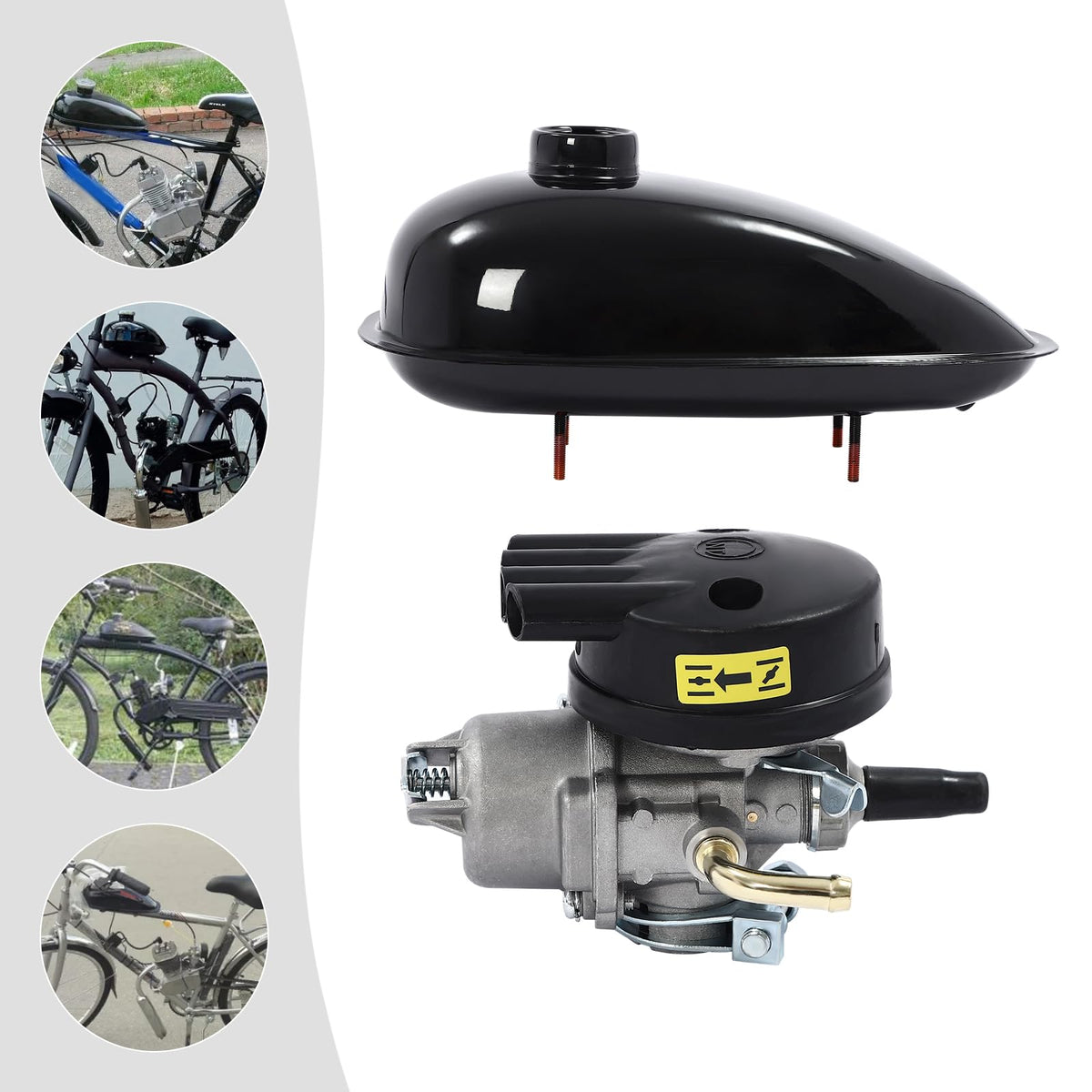 80cc 2 Stroke Single-Cylinder Bicycle Motor Kit X276921