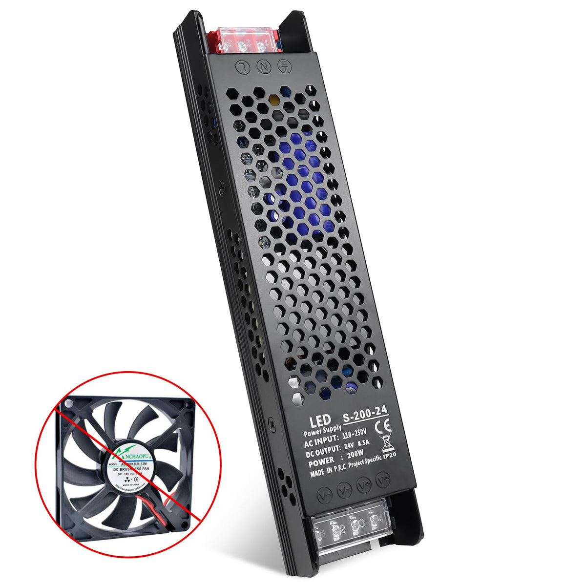 24V 200W LED Power Supply M6331