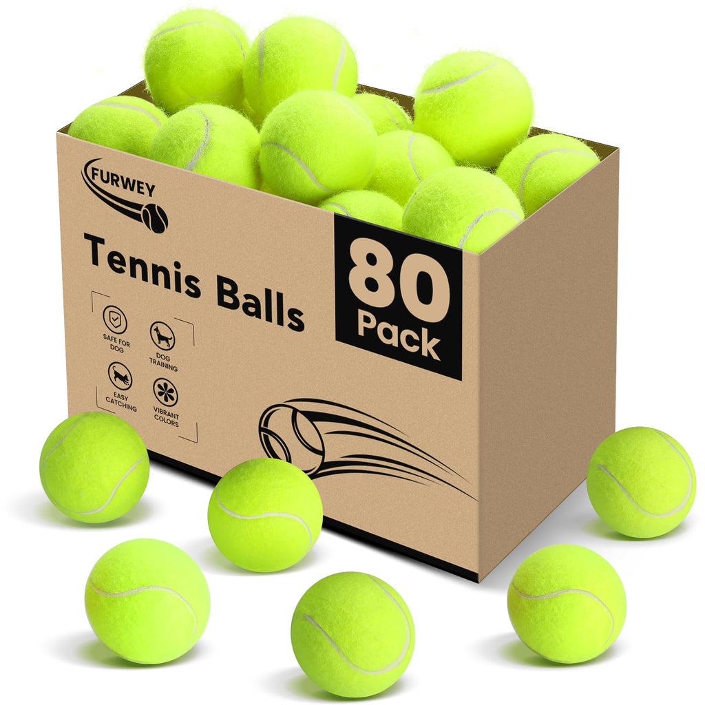 Tennis Ball 6/12/24/36/40/80 Pack Training Balls K178