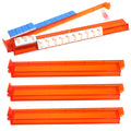 Set of 4 Compact Plastic Mahjong Racks with Pushers I274