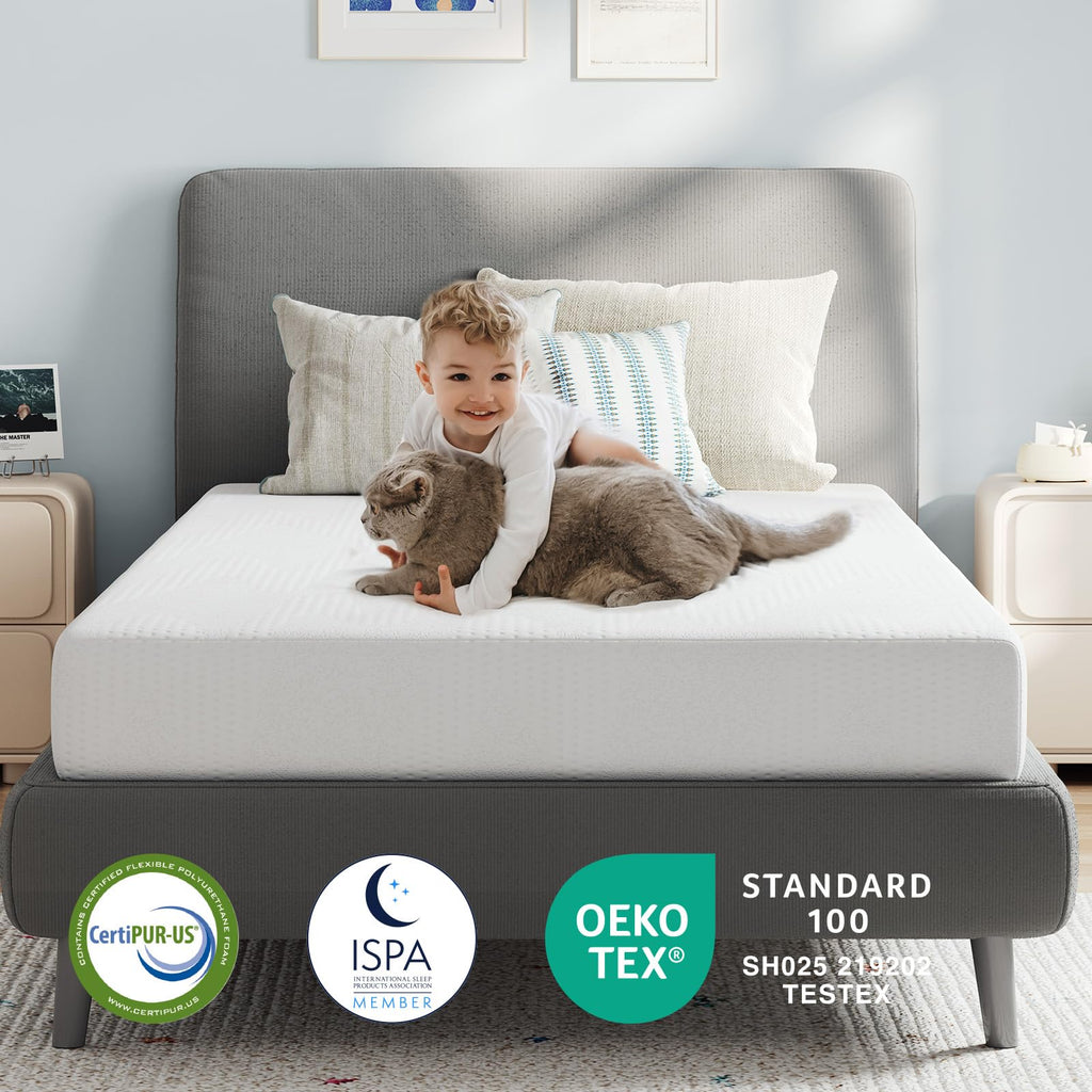 5 Inch Gel Memory Foam Twin Mattress B523721