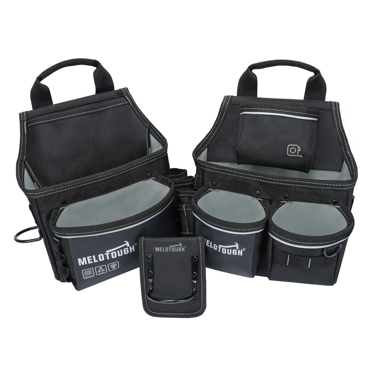 Carpenters Tool Belt with Suspenders 27 Pockets X166