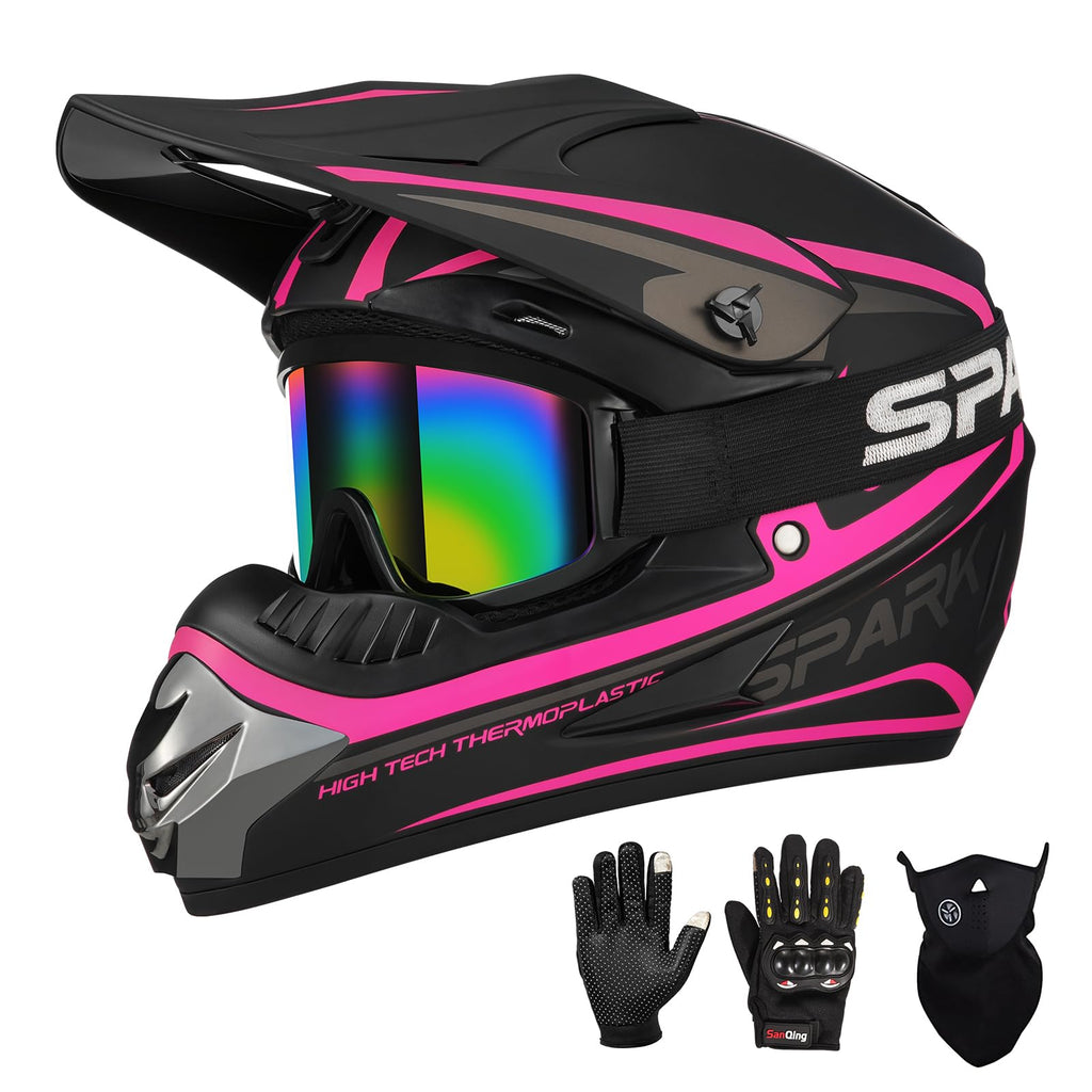 Kids DOT Approved Full Face Motocross Helmet Z21211