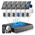 Solar Powered Wireless Security Camera System G818