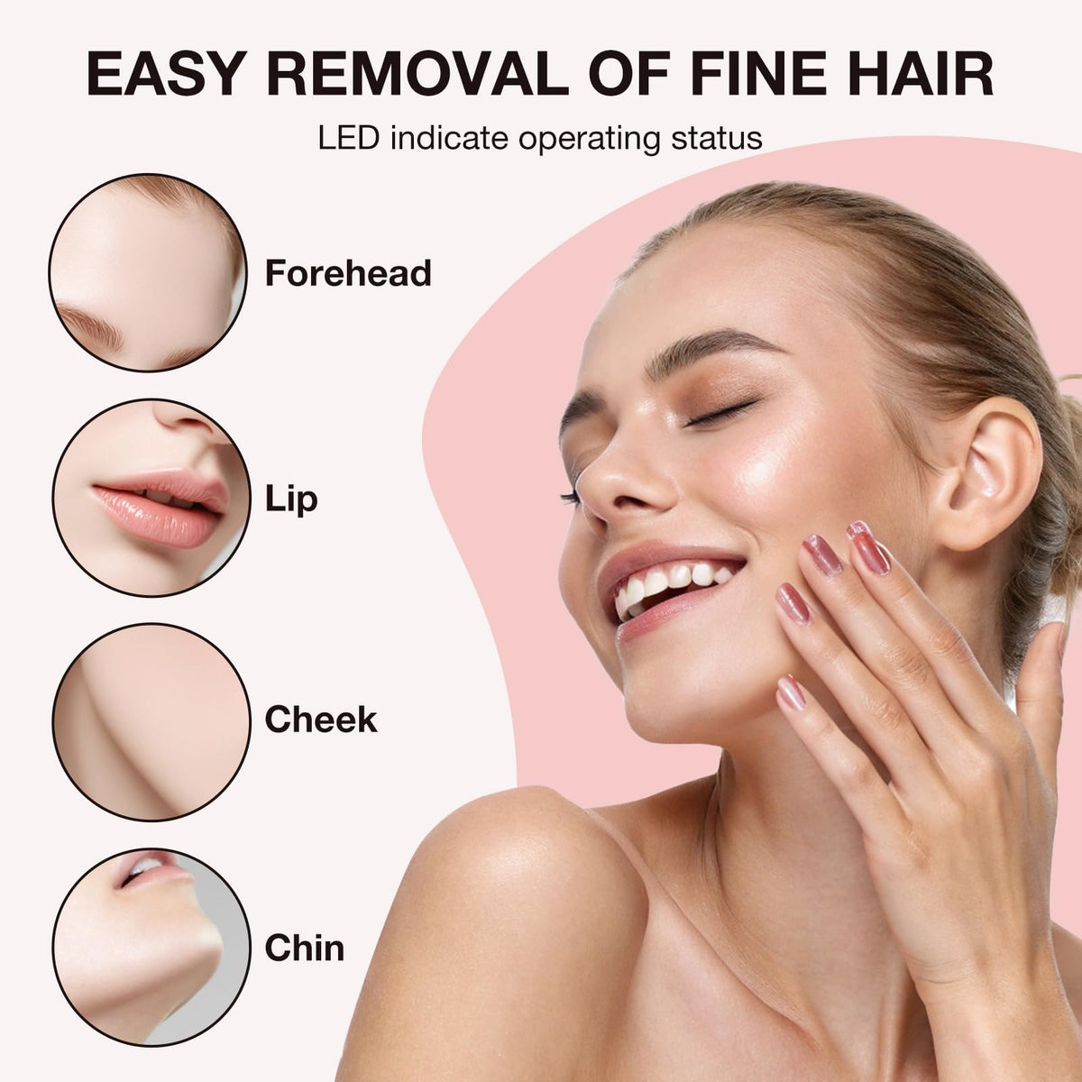 2 in 1 Electric Facial Hair Removal O91029