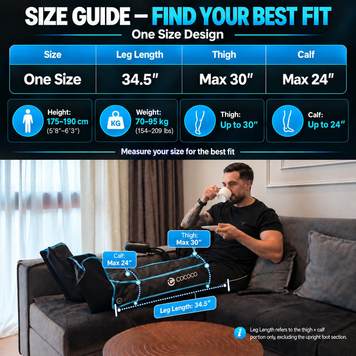 Full Leg Compression Massager U992979