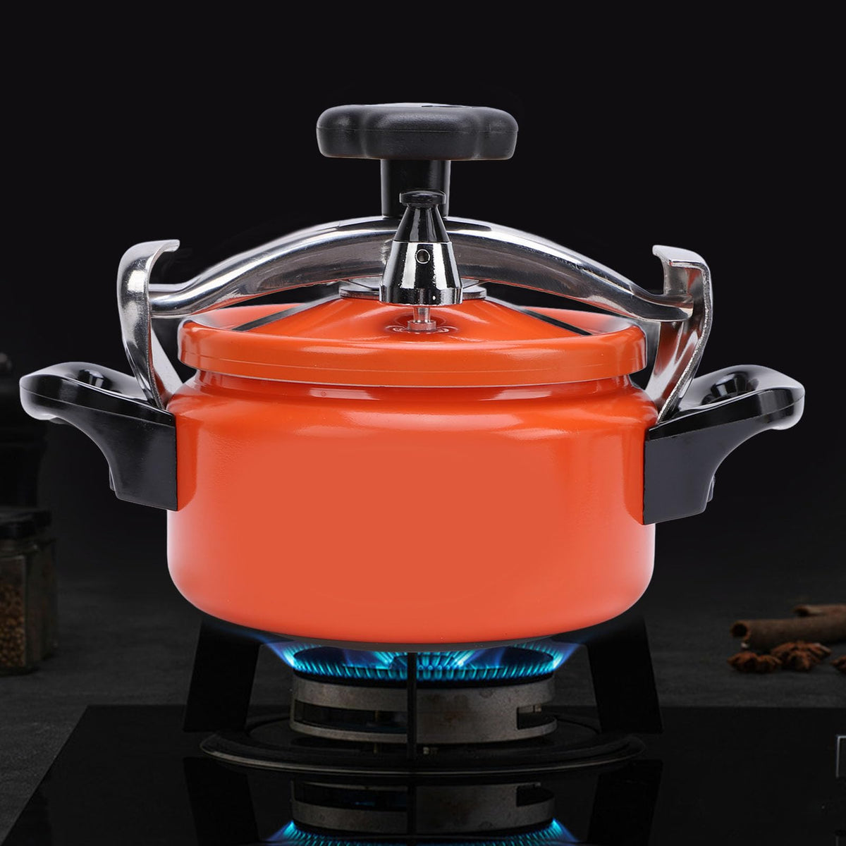 Aluminum Alloy Pressure Cooker with Double Bottom 2L K5533