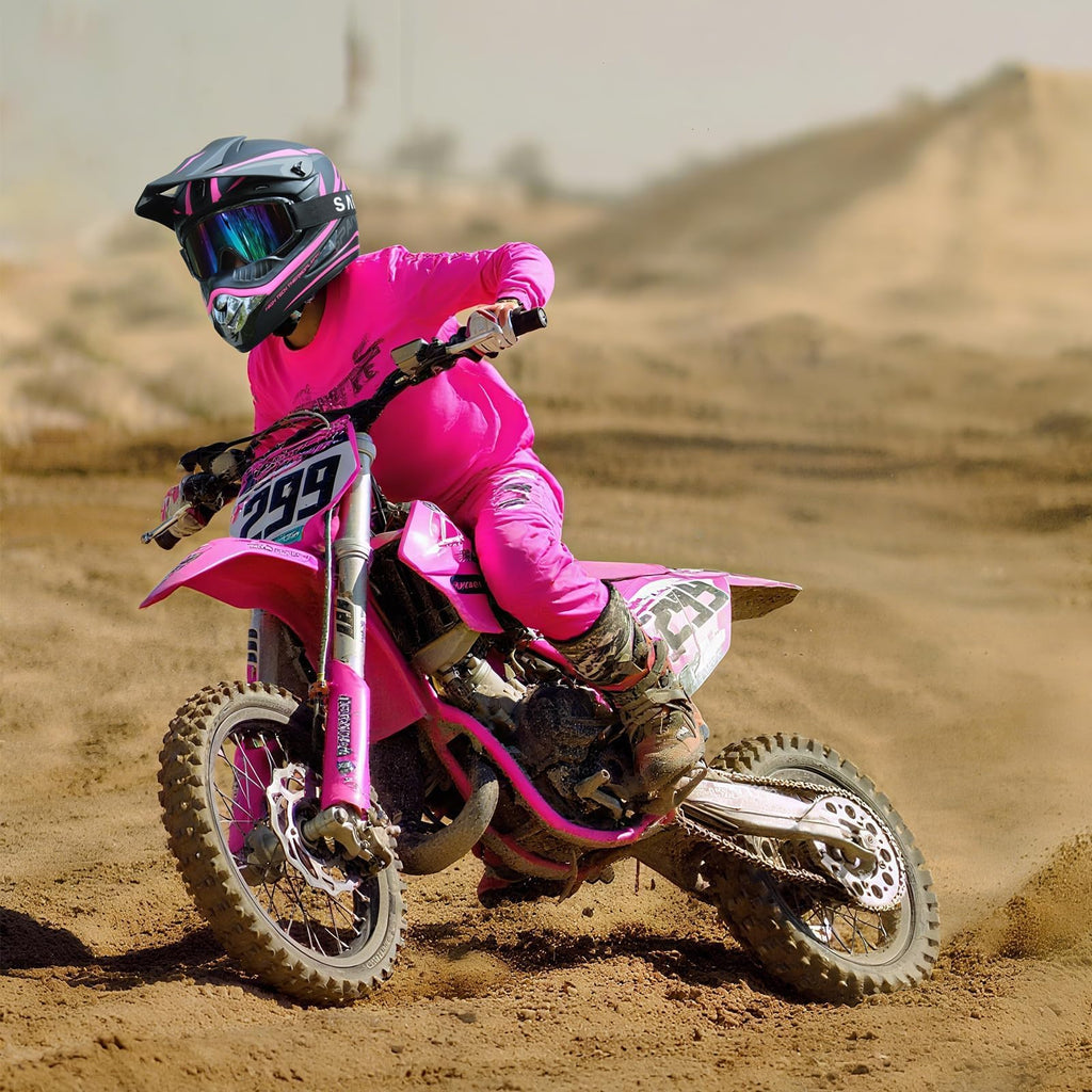 Kids DOT Approved Full Face Motocross Helmet Z21211