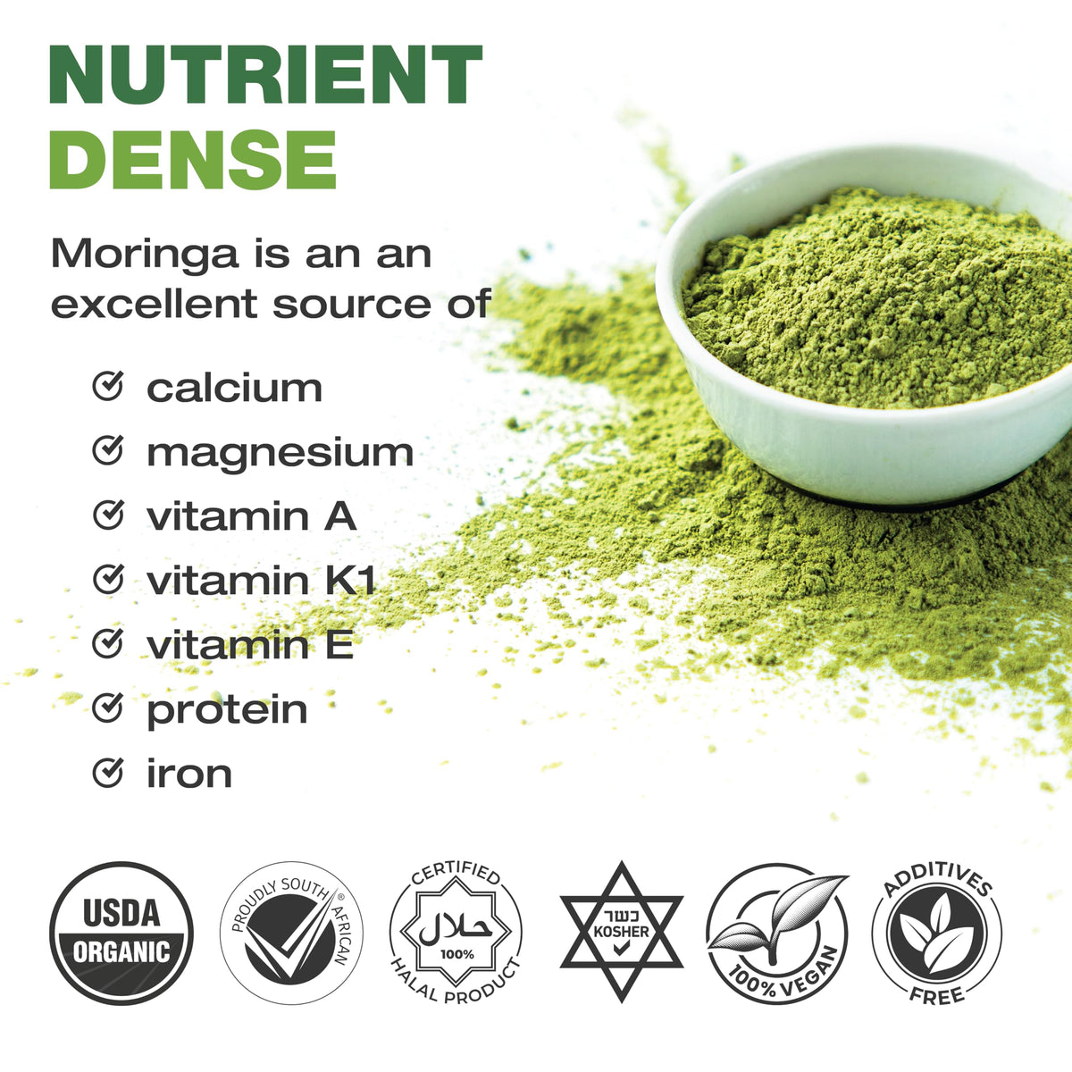 120 Capsules Moringa Capsules E12493