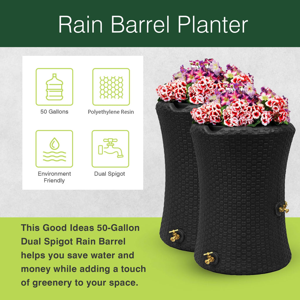 50 Gallon Rain Water Collection Barrel I408