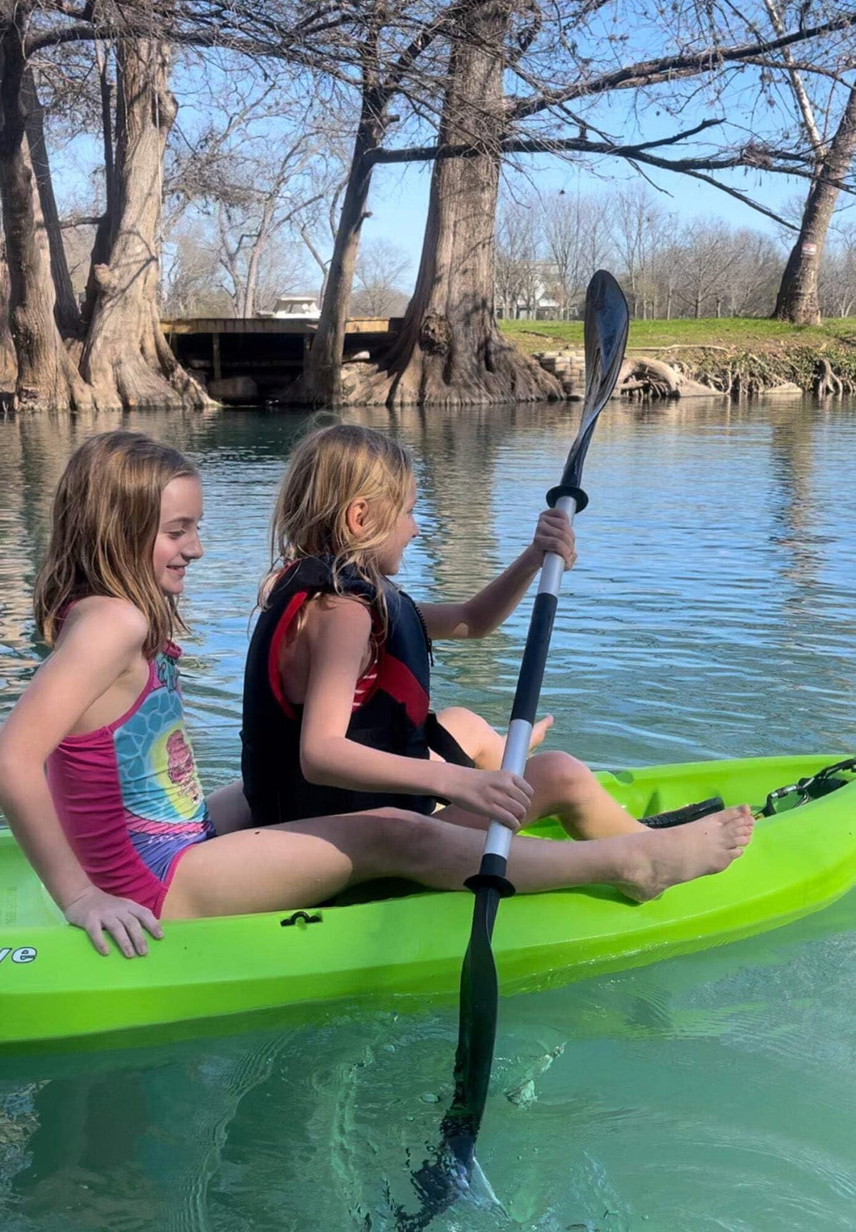 Kids Kayak Paddle Double-Sided Oars G842781