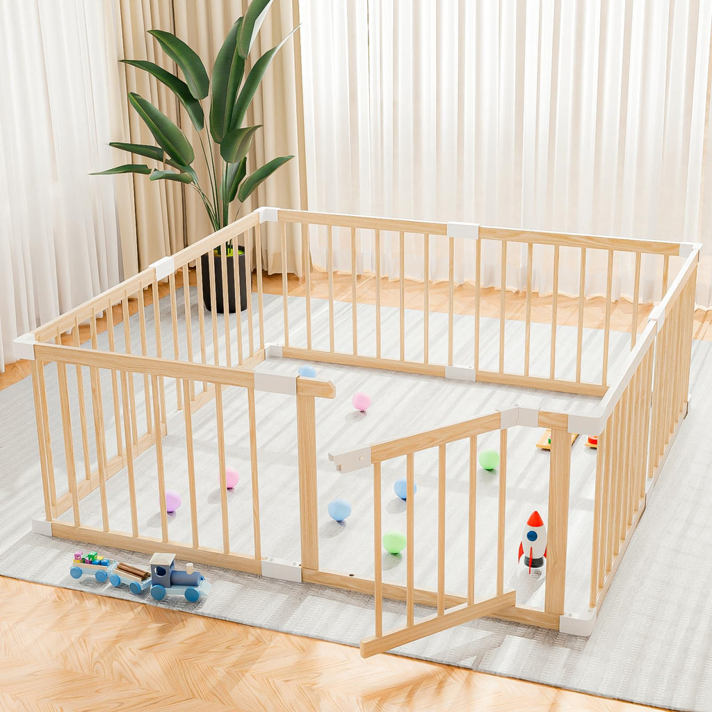 Wooden Baby Playpen 53"x53" P66512