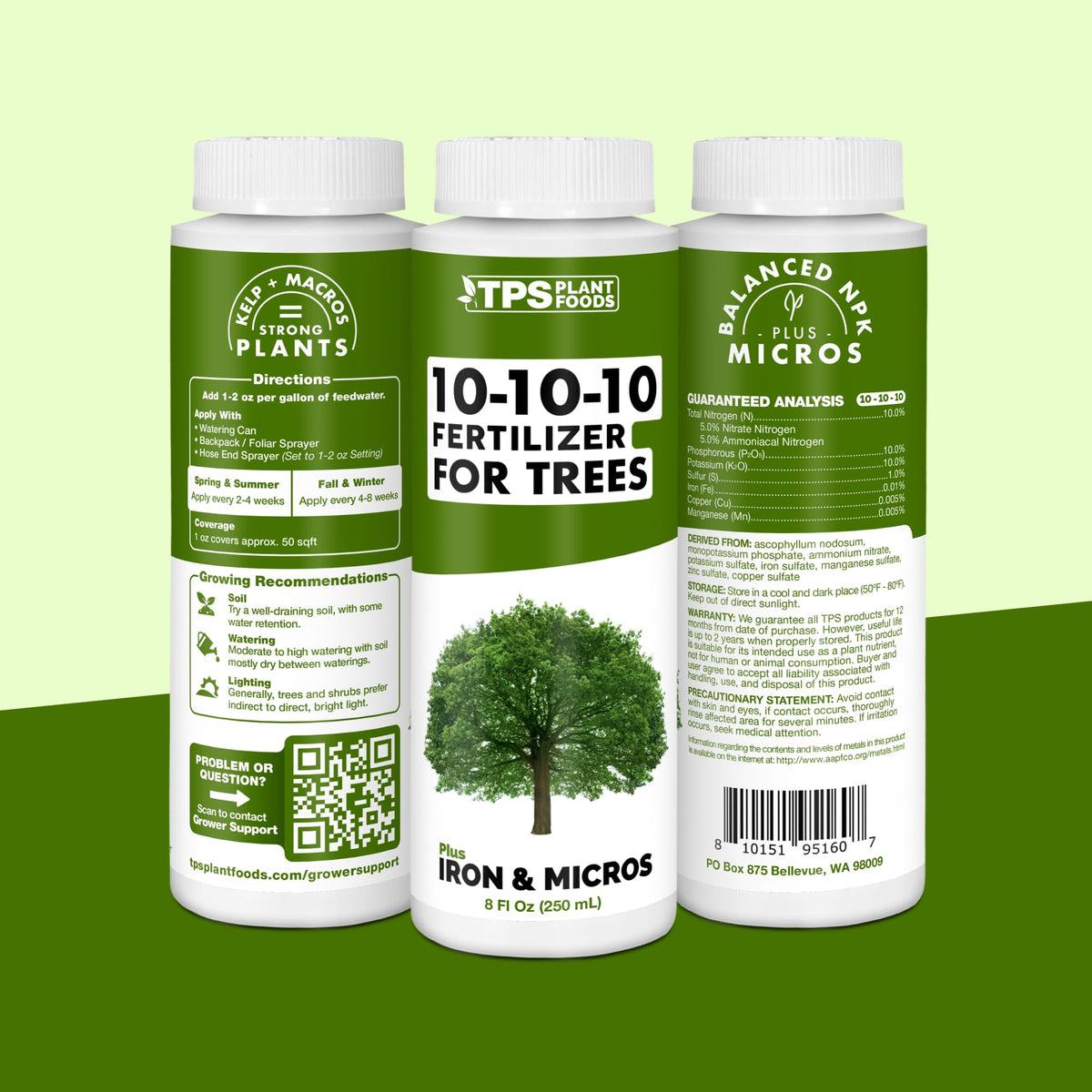 10-10-10 Fertilizer with Iron & Micros, 1 Gal D28245