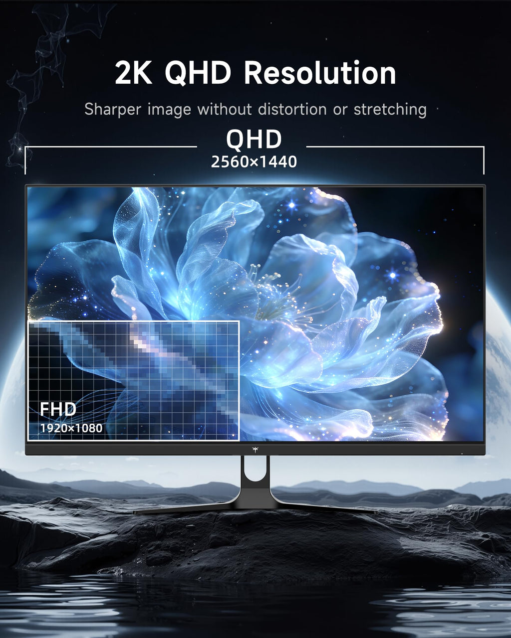 32 Inch 2K QHD 120Hz IPS Computer Monitor L53756