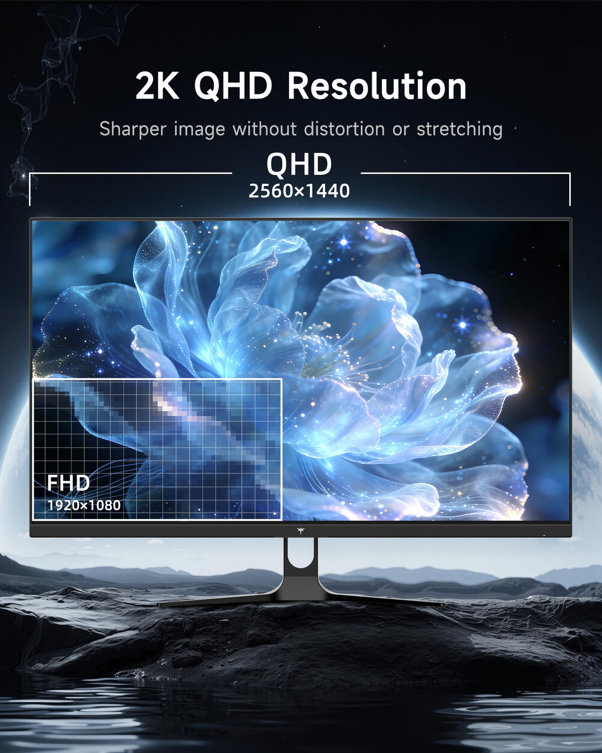32 Inch 2K QHD 120Hz IPS Computer Monitor L53756