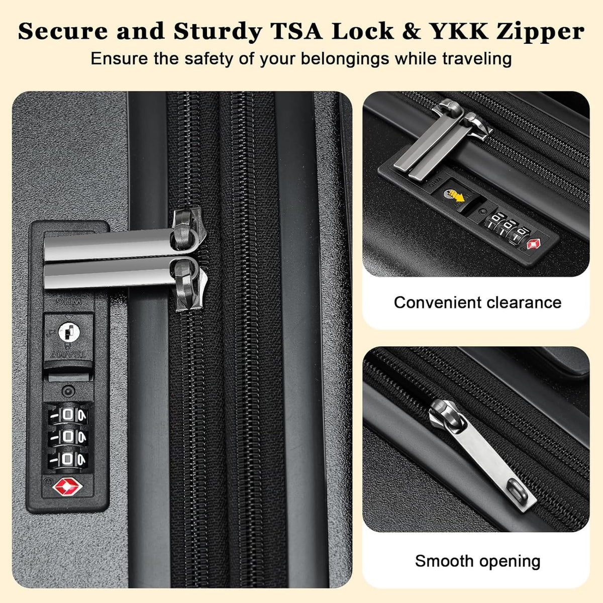 Expandable 16 Inch Underseat Carry On Luggage L7083