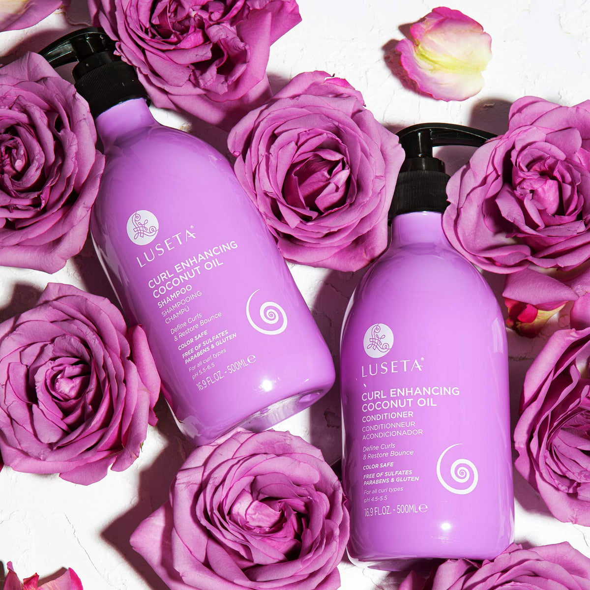 Coconut Oil Shampoo & Conditioner Set & Hair Oil L366