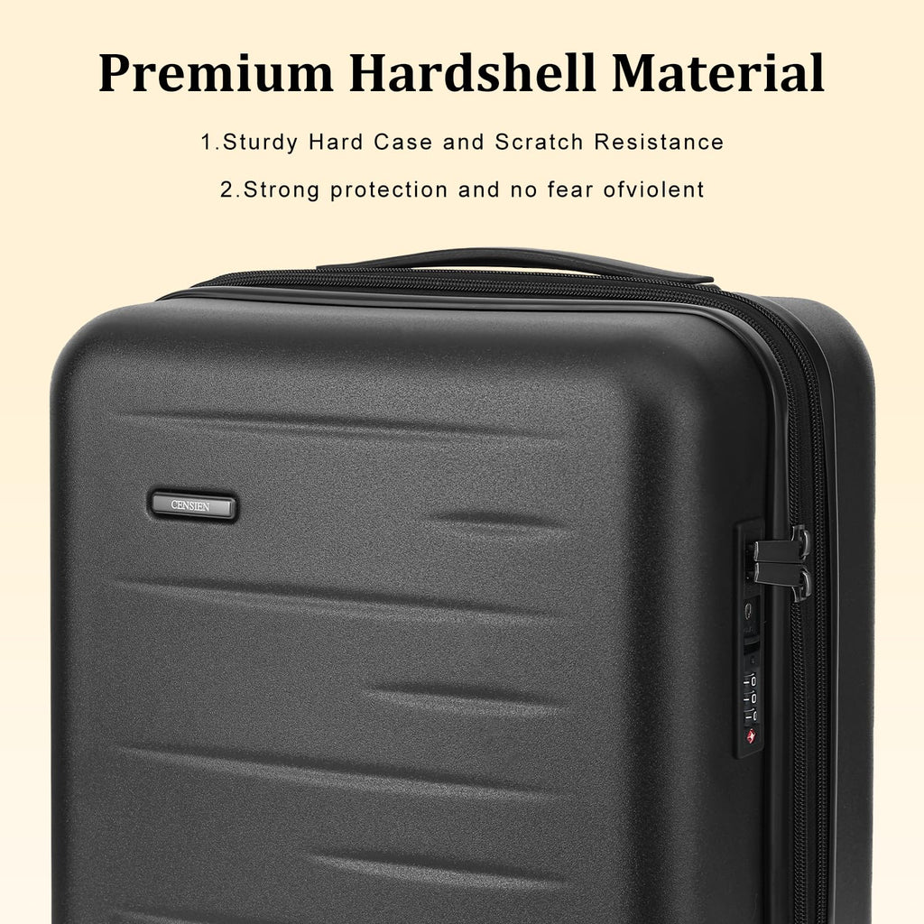 Expandable 16 Inch Underseat Carry On Luggage L7083