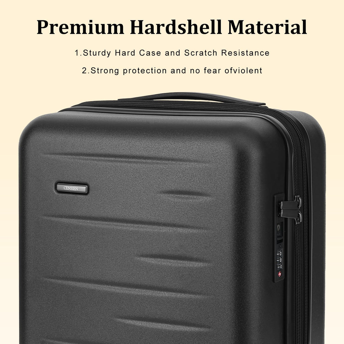 Expandable 16 Inch Underseat Carry On Luggage L7083